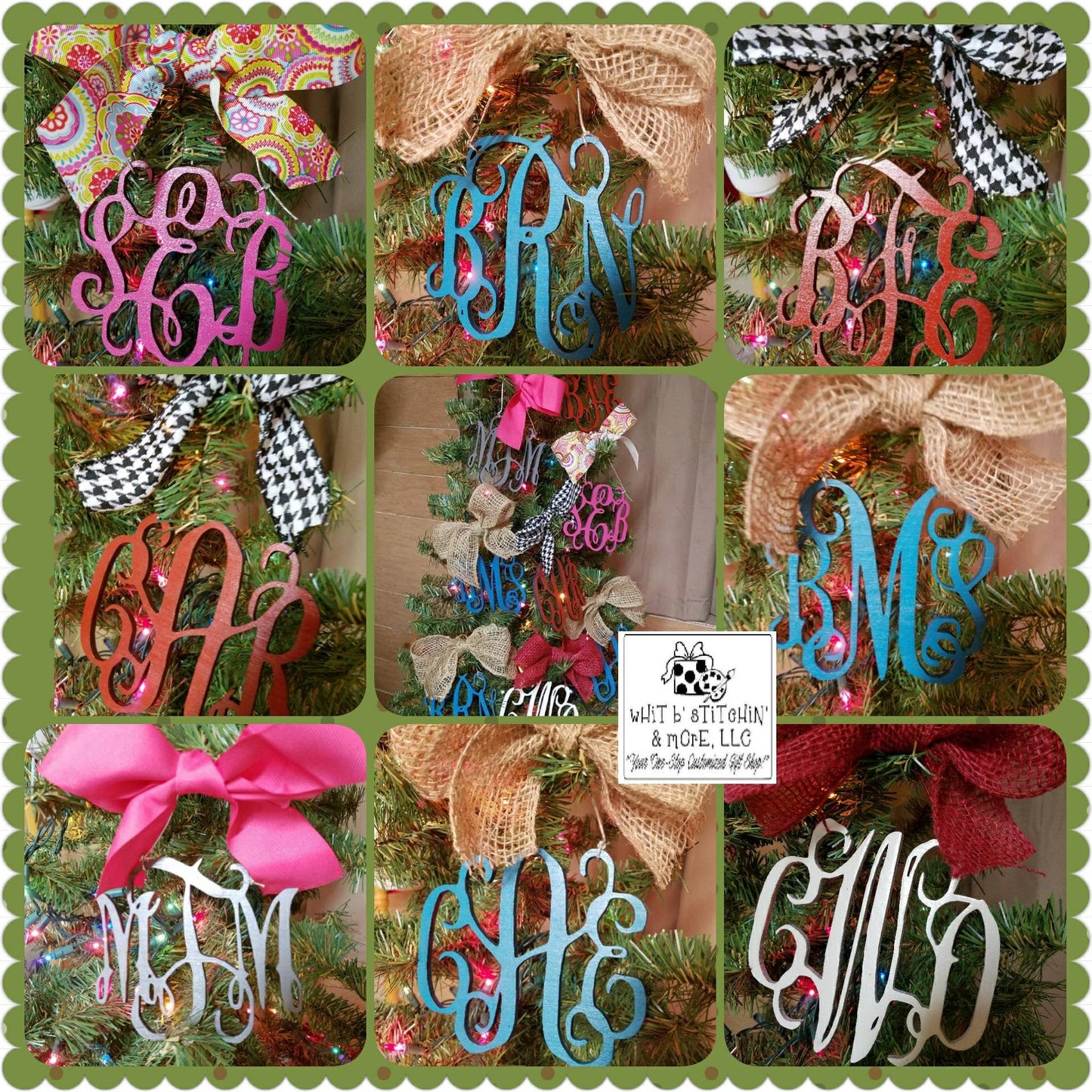 Rearview Mirror Hanger, Monogram Mirror Hanger, Car Charm, Custom Car Decor, Sweet Sixteen Gift, Monogram Gift